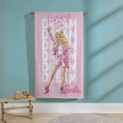 Toalha De Banho Infantil Aveludada Barbie Dohler