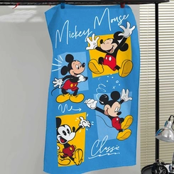 Toalha De Banho Infantil Aveludada Mickey Dohler