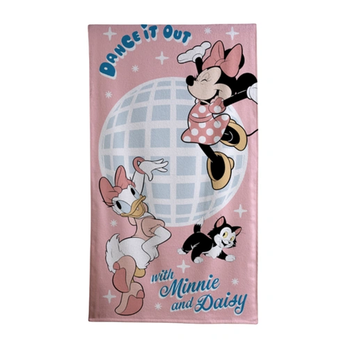 Toalha De Banho Infantil Aveludada Minnie Dohler