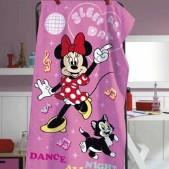Toalha De Banho Infantil Aveludada Minnie Dohler
