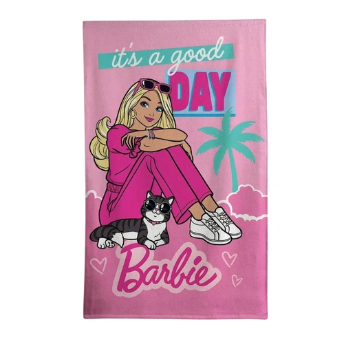 Toalha De Banho Felpuda Barbie Dohler