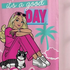 Toalha De Banho Felpuda Barbie Dohler