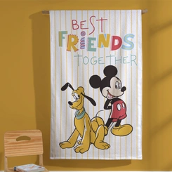 Toalha De Banho Infantil Felpuda Mickey Dohler