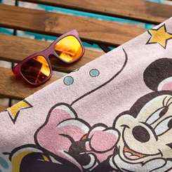 Toalha De Banho Infantil Felpuda Minnie Dohler