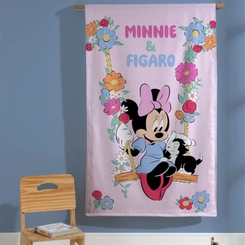 Toalha De Banho Infantil Felpuda Minnie Dohler