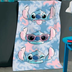 Toalha de Banho Infantil Felpuda Dohler Stitch
