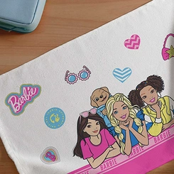Kit 2 Toalhas Lancheira Döhler Barbie