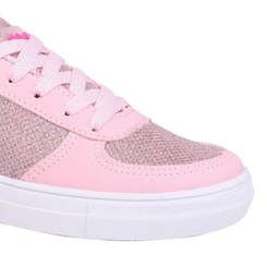 Tênis Infantil Juvenil Menina Gibizinho Com Detalhes Brilho
