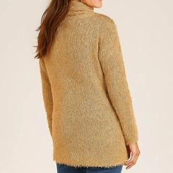 Blusa Feminina Tricot Lã Romance Cereja Rosa