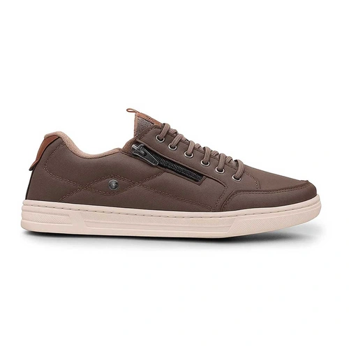 Sapatênis Masculino Casual com Zíper Lateral