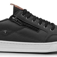 Sapatênis Masculino Casual com Zíper Lateral