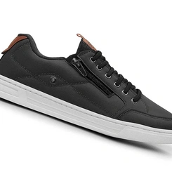 Sapatênis Masculino Casual com Zíper Lateral