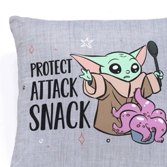 Almofada Decorativa Estampas da Disney Baby Yoda