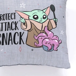 Almofada Decorativa Estampas da Disney Baby Yoda