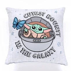 Almofada Decorativa Estampas da Disney Baby Yoda