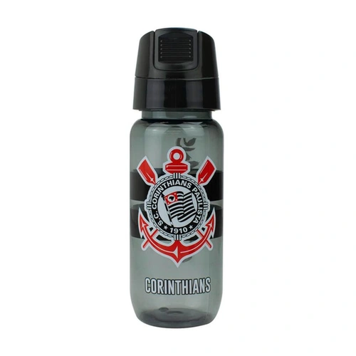 Garrafa de Água Plástica 450ml Corinthians Oficial Original