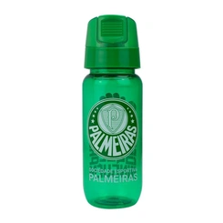 Garrafa de Água Plástica 450ml Palmeiras Oficial Original