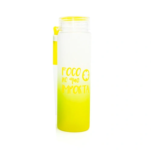 Squeeze de Plástico 500ml com Tampa Plástica e Alça de Transporte