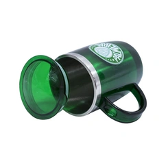 Caneca Térmica Palmeiras Oficial Original 450ml Mileno Inox com Tampa