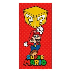 Toalha Aveludada Infantil Super Mário 70x140cm Lepper Oficial