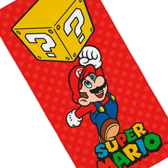 Toalha Aveludada Infantil Super Mário 70x140cm Lepper Oficial