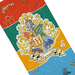 Toalha Aveludada Infantil Harry Potter 70x140cm Lepper Oficial