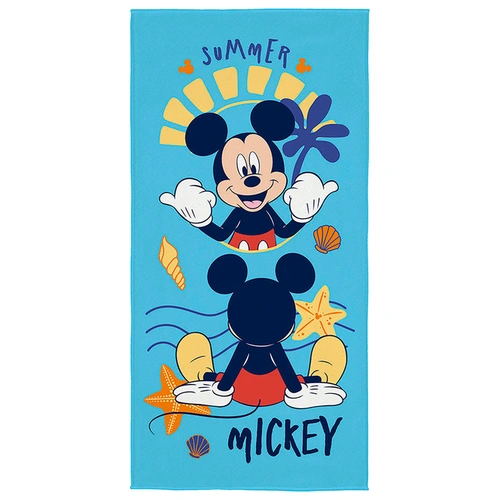 Toalha Aveludada Infantil Mickey  Original 70cm x 1,40m Lepper Oficial