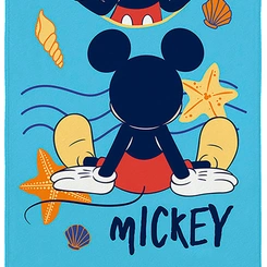 Toalha Aveludada Infantil Mickey  Original 70cm x 1,40m Lepper Oficial