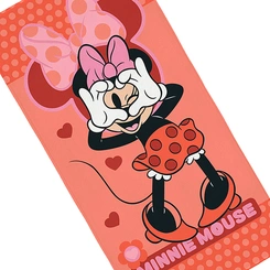Toalha Aveludada Infantil Minnie 70cm x 1,40m Lepper Oficial
