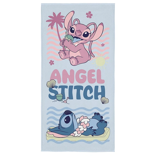 Toalha Aveludada Infantil Stitch 70cm x 1,40m Lepper Oficial