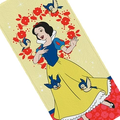 Toalha de Banho Infantil Lepper Felpuda Branca de Neve 60cm x 1.20m