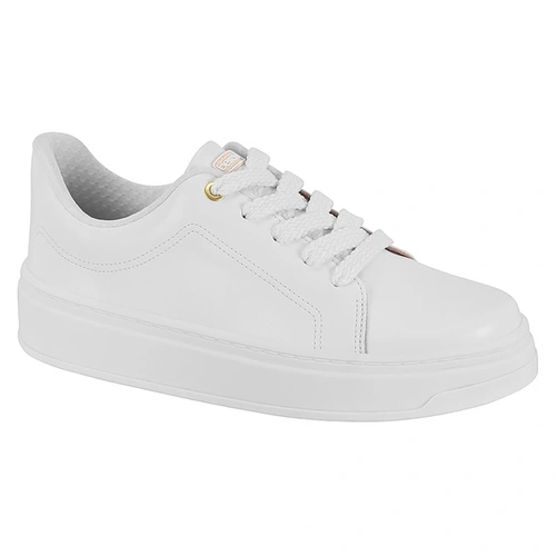 Tênis Feminino Beira Rio Casual Napa Turim Branco