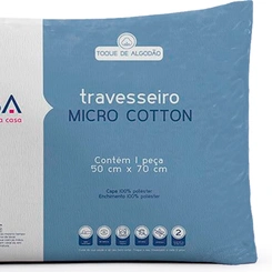 Travesseiro Camesa Micro Cotton 50x70 Médio