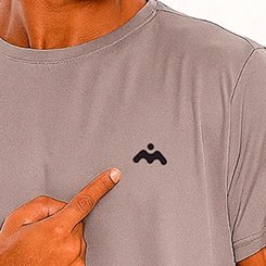 Camiseta Masculina Manga Curta Mezul Básica Proteção Solar UV