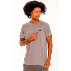 Camiseta Masculina Manga Curta Mezul Básica Proteção Solar UV