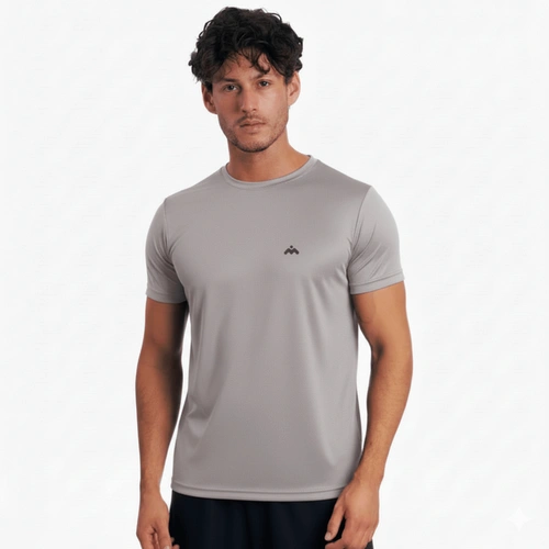 Camiseta Masculino Dry Fit Manga Curta Mezul Losango Essencial