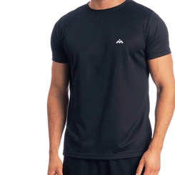 Camiseta Masculino Dry Fit Manga Curta Mezul Losango Essencial