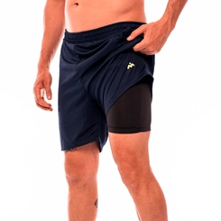 Shorts Masculino Mezul Dry Fit 2 em 1 com Compressão