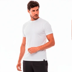 Camiseta Masculina Mezul Manga Curta Básica