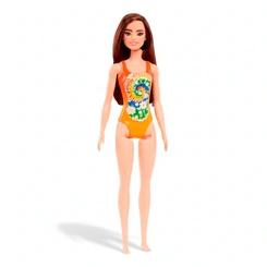 Boneca Barbie Fashion Praia Básica 2 Mattel