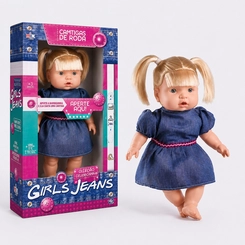 Boneca Girls Jeans Cantigas de Roda