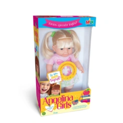 Boneca Angelina Girls Ensinando Inglês