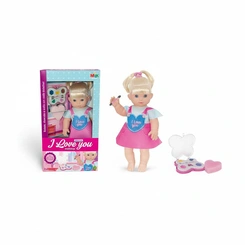 Boneca I Love You Makeup Com Estojo de Maquiagem