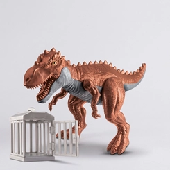 Brinquedo Domínio dos Dinossauros Com Acessórios