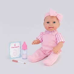 Boneca Bebê Amorosa com Mamadeira Mágica Realismo e Diversão
