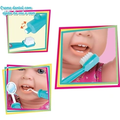 Boneca Sapequinha 1º Dentinho com Escovinha Diversão e Aprendizado