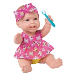 Boneca Sapequinha 1º Dentinho com Escovinha Diversão e Aprendizado