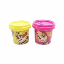 Massinha Divertida Patrulha Canina Kit com 4 Potes