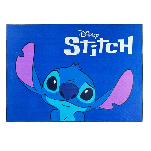 Tapete Infantil Antiderrapante Stitch Jolitex 70x110cm