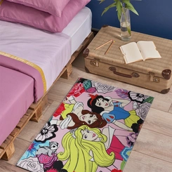Tapete Infantil Princesas Flores Jolitex Jo